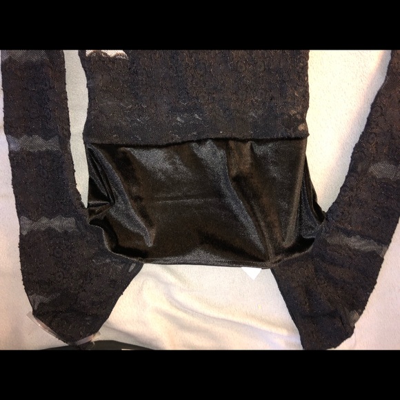 Black Lace Bodysuit - Picture 4 of 4